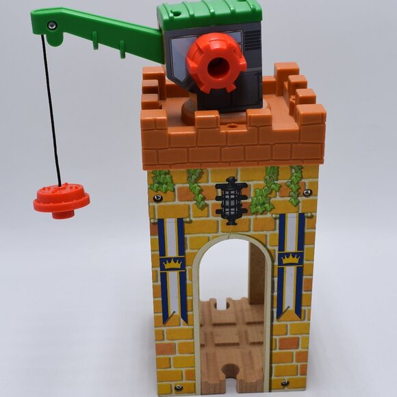 Castle Crane King of the Railway Thomas & Friends Wooden Engine Trains 10" Works - Picture 6 of 9